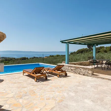 House With A Swimming Pool - Olive Grove Sumartin Villa Exterior photo
